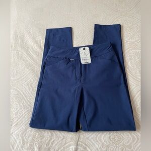 Nwt EP Pro Women  Skinny Golf Ankle Pants XS Navy blue